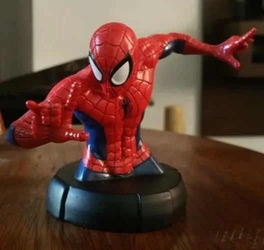 Busto Homem Aranha Planeta Deagostini