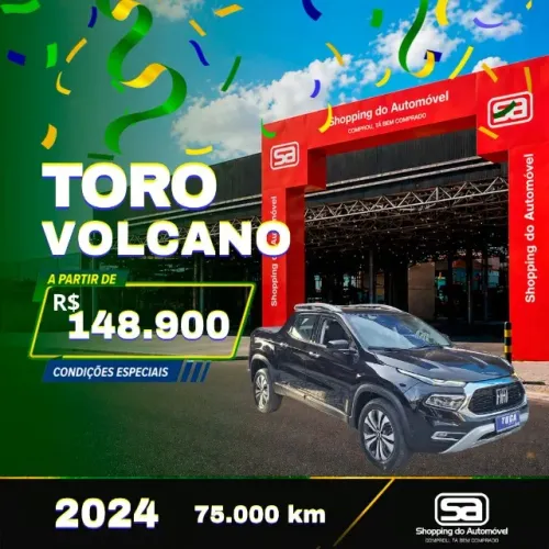 Fiat Toro Volcano 2.0 16V 4X4 TB Diesel Aut. 2024