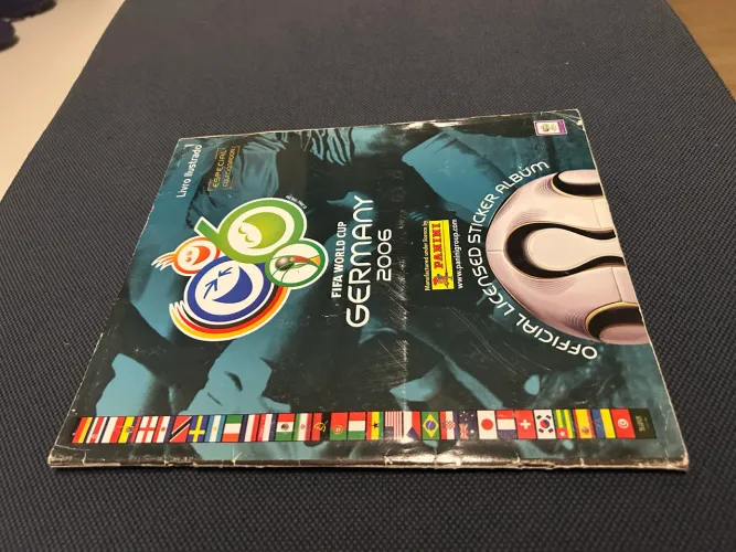 ÁLBUM FIGURINHAS DA COPA 2006 raridade