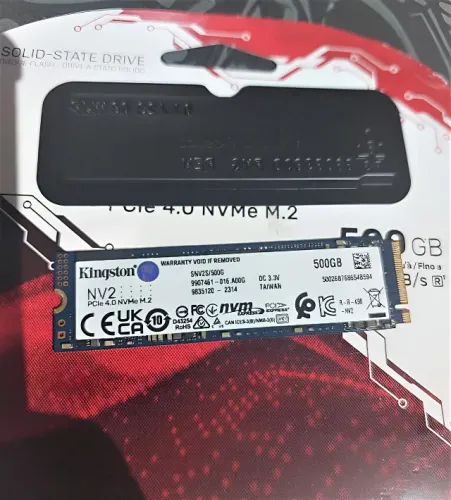 Ssd Nvme Kingston Nv2 500GB