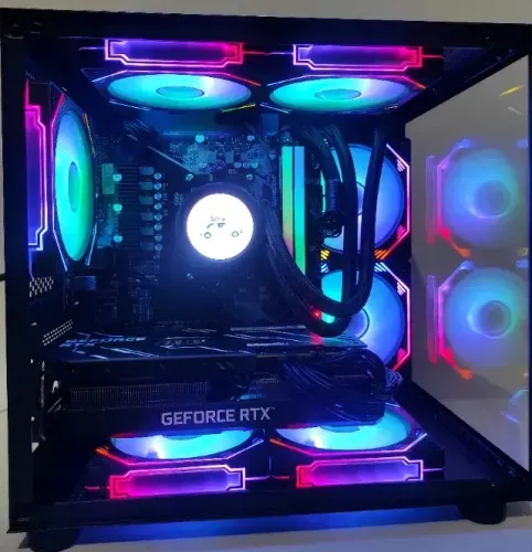 Pc Gamer Skorpion Ryzen 7 7700X ou i7-12ª RTX 3080 AM5 DDR5 (NOVO)