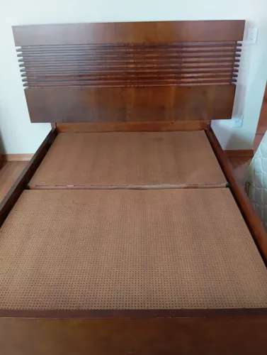 Cama casal - comprada na Líder Interiores