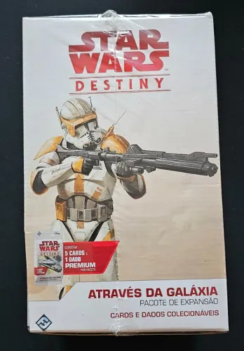 Star Wars Destiny: Através da Galáxia Novo Lacrado Jogo de Tabuleiro Dados Galápagos