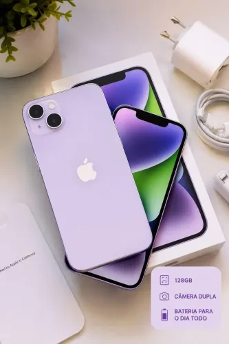 iPhone 14 256GB + Acessos! ?