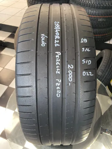 Pneu 255/40r21 Pirelli Pzero 102v E.o Volvo (*19) (Usado)