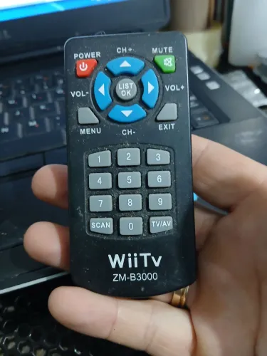 Controle wii tv para dvd automotivo