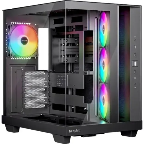 Gabinete Gamer be quiet! Light Base 500 LX ATX Mid Tower - Preto (BGW85)