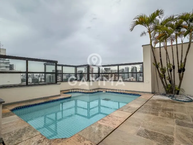 Cobertura em Pinheiros Para Locação com Piscina Privativa