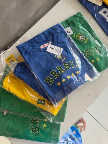 Camisa Brasil infantil