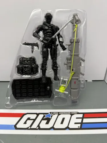 Gi Joe The Rise of Cobra Snake Eyes Ninja Commando - 2009 - Comandos em ação