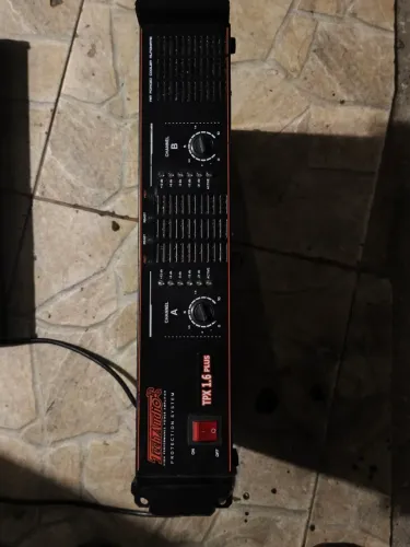 Potência tech áudio tpx 1.6 plus 1600 watts RMS