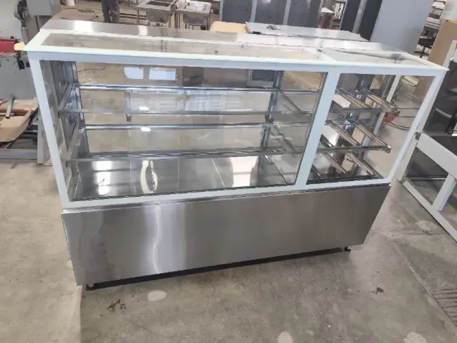 Vitrine estufa inox 1200×600×1250 (quente grande) 