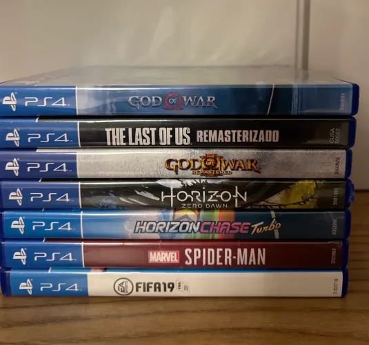 vendo 7 jogos ps4