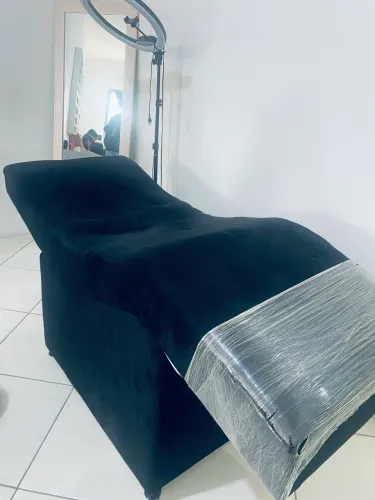Maca Estética Profissional Preta - Confortável e Elegante