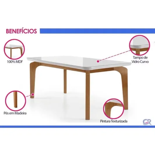 Mesa de sala nunca usada