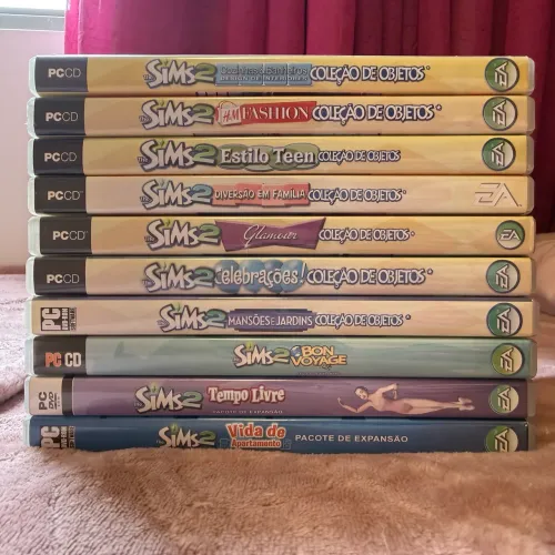The Sims 2 Expansões e Coleções de Objetos
