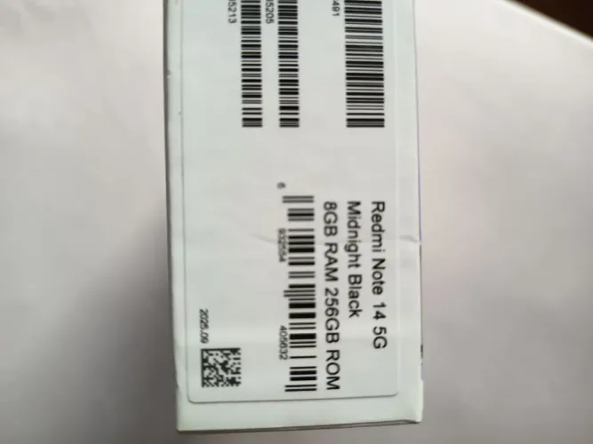 Vendo redimi note 14 5G 256g 8 ram novo lacrado 1200