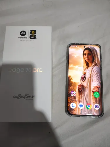 Motorola edge 70 pro completo, único dono