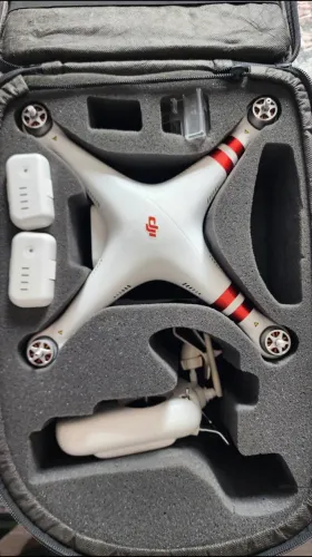 Drone DJI Phantom 3 Standard - Ótimo Estado + 2 Baterias
