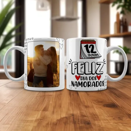 Caneca Feliz dia dos Namorados
