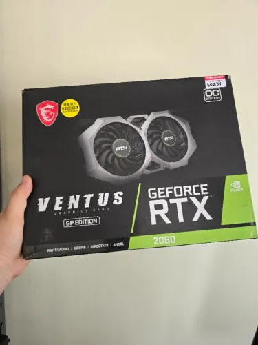 Placa de vídeo RTX 2060 MSI 