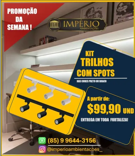 Trilhos com Spots em promoção!