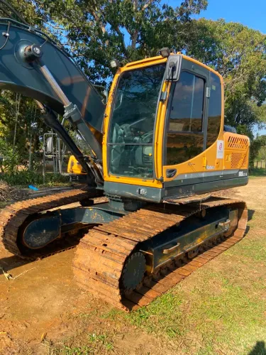 Escavadeira de esteira Hyundai R180LC