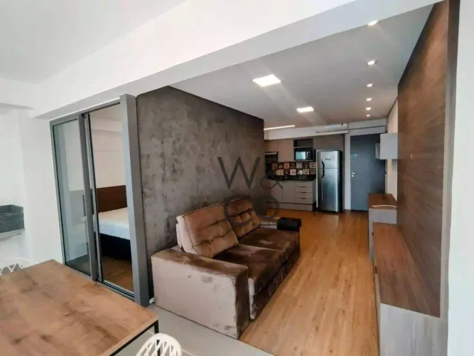 Apartamento com 1 dormitório para alugar, 41 m² por R$ 5.726,00/mês - Santo Amaro - São Pa
