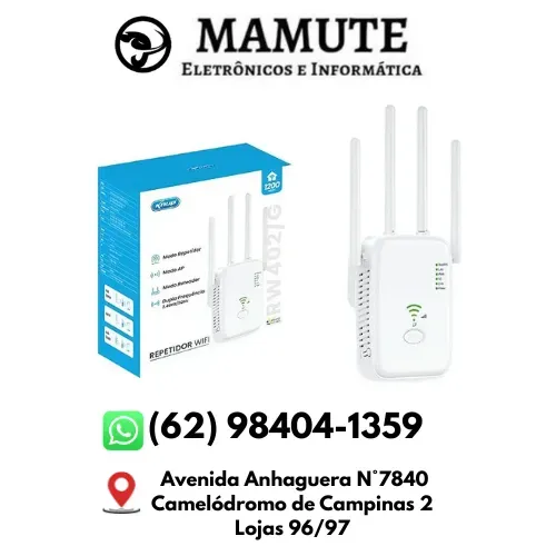 Repetidor Sinal Wifi 5ghz 5g 2.4 Wireless Gigabit Roteador Extensor de Sinal Wifi Ac1200
