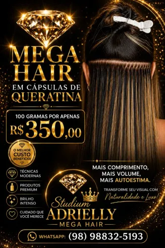 Ofereço meus serviços de megarrista e tratamentos capilares.