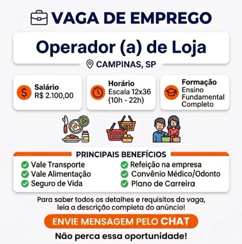 Operador (a) de Loja