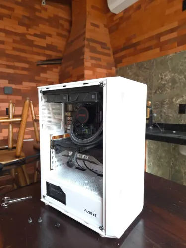 PRA SAIR LOGO!! PC GAMER COMPLETO + VOLANTE PXN