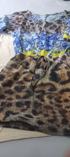 Vestido estampado tamanho M