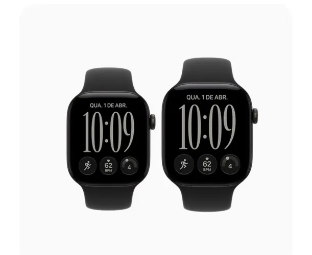 Apple Watch Series 12 46 mm Alumínio Preto