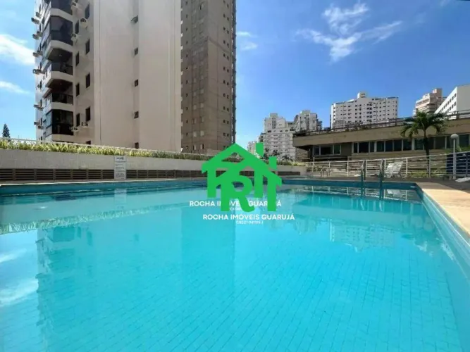Apartamento Beira Mar com 2 Quartos (01 suite) e Lazer à Venda em Jardim Astúrias Guarujá