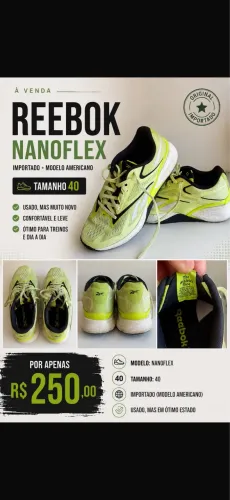 Tênis Reebok nano flex 