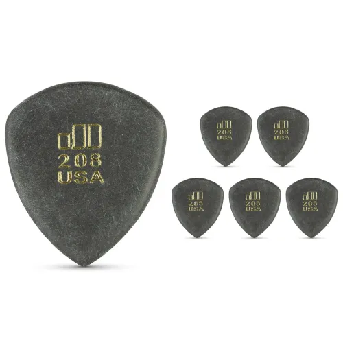 6 Palhetas Dunlop Jazztone 208 similar Petrucci 