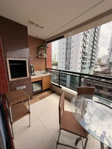 VENDO APTO ED AMALFI 110m² COM 3 SUÍTES E 2 VAGAS - BATISTA CAMPOS