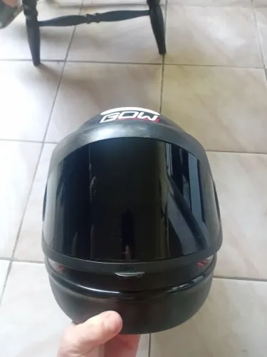 Capacete Gow Com Viseira Fumê
