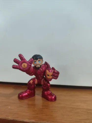 Miniatura boneco homem de ferro super hero squad da Hasbro original 