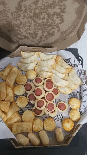 Cento de salgadinhos 10 sabores