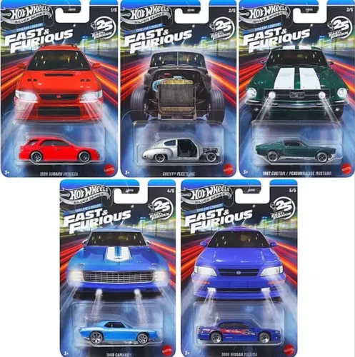 Hot Wheels Silver Series Velozes e Furiosos