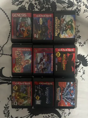 Cartucho mega drive, consulta valores. 