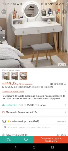 Vendo penteadeira 