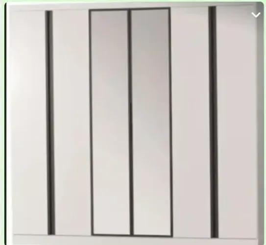 Vendo Guarda-Roupa Branco Semi Novo (6 Portas e 6 Gavetas) - Excelente Estado!