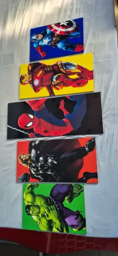 Quadros super heróis 