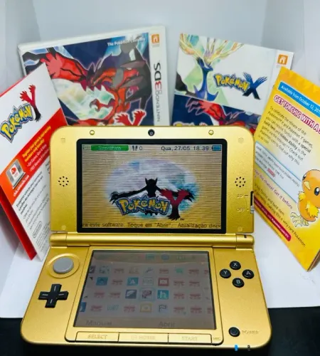 POKÉMON Y COM CAPA JOGO NINTENDO 3DS ORIGINAL - LER DESCRIÇÃO 