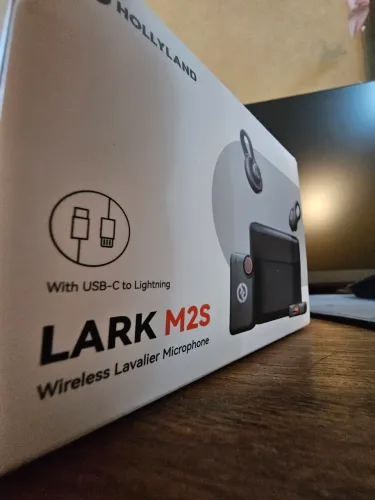 Microfone Sem Fio Hollyland Lark M2S Combo - Novo / Sem Uso (Com NF) Aceito proposta