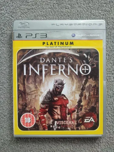 Dantes Inferno Platinum PS3 - Raro! - Dante's Inferno Edição Platinum PlayStation 3