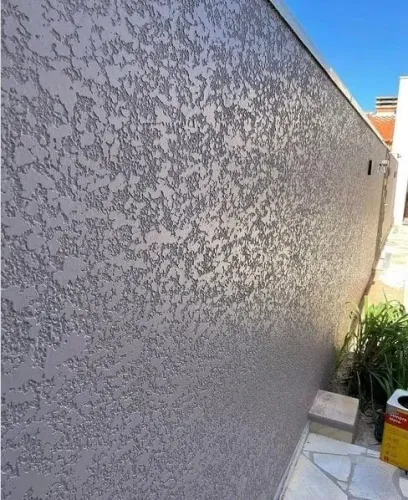 Fasso textura projetada 20 o mtr pintado
